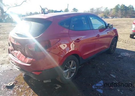 2015 Hyundai Tucson Gls from USA, damaged, VIN KM8JTCAF4FU024489